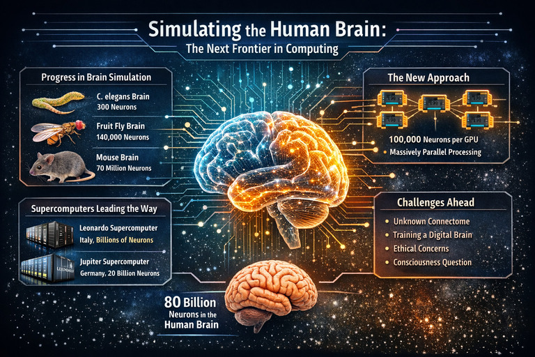 Can We Rebuild the Mind? The Science Behind Brain Simulation